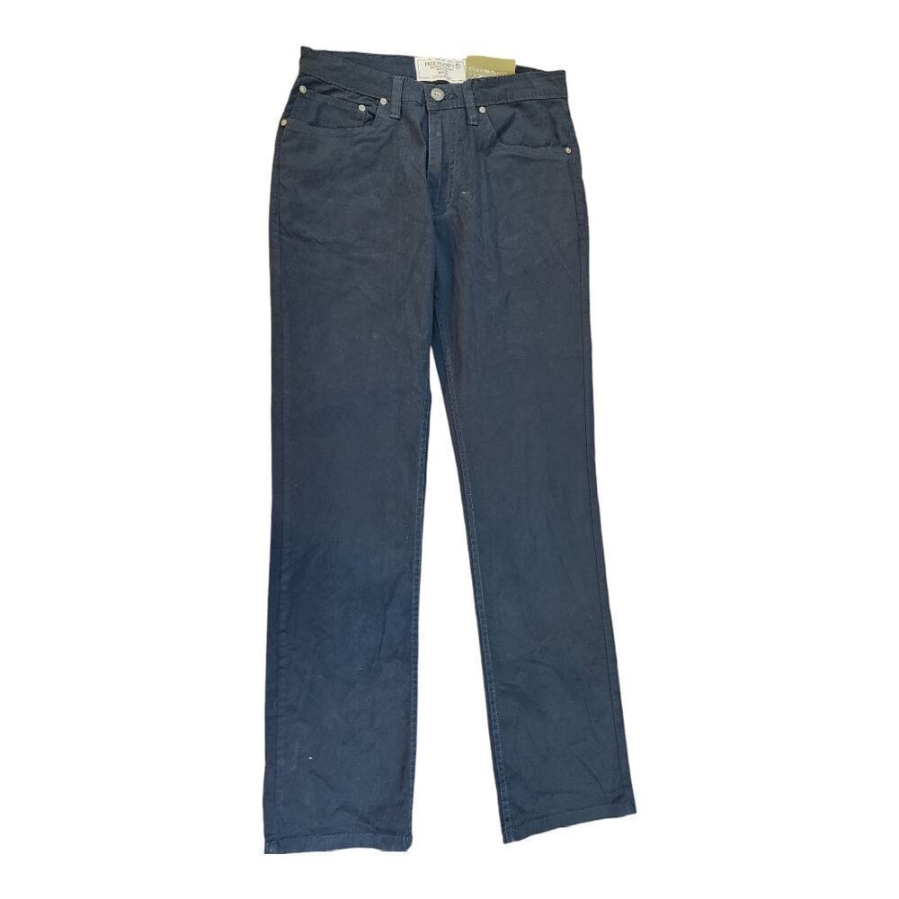 Free Planet navy blue mens pants sz 30 x 30‎ slim fit stretch NWT cotton blend